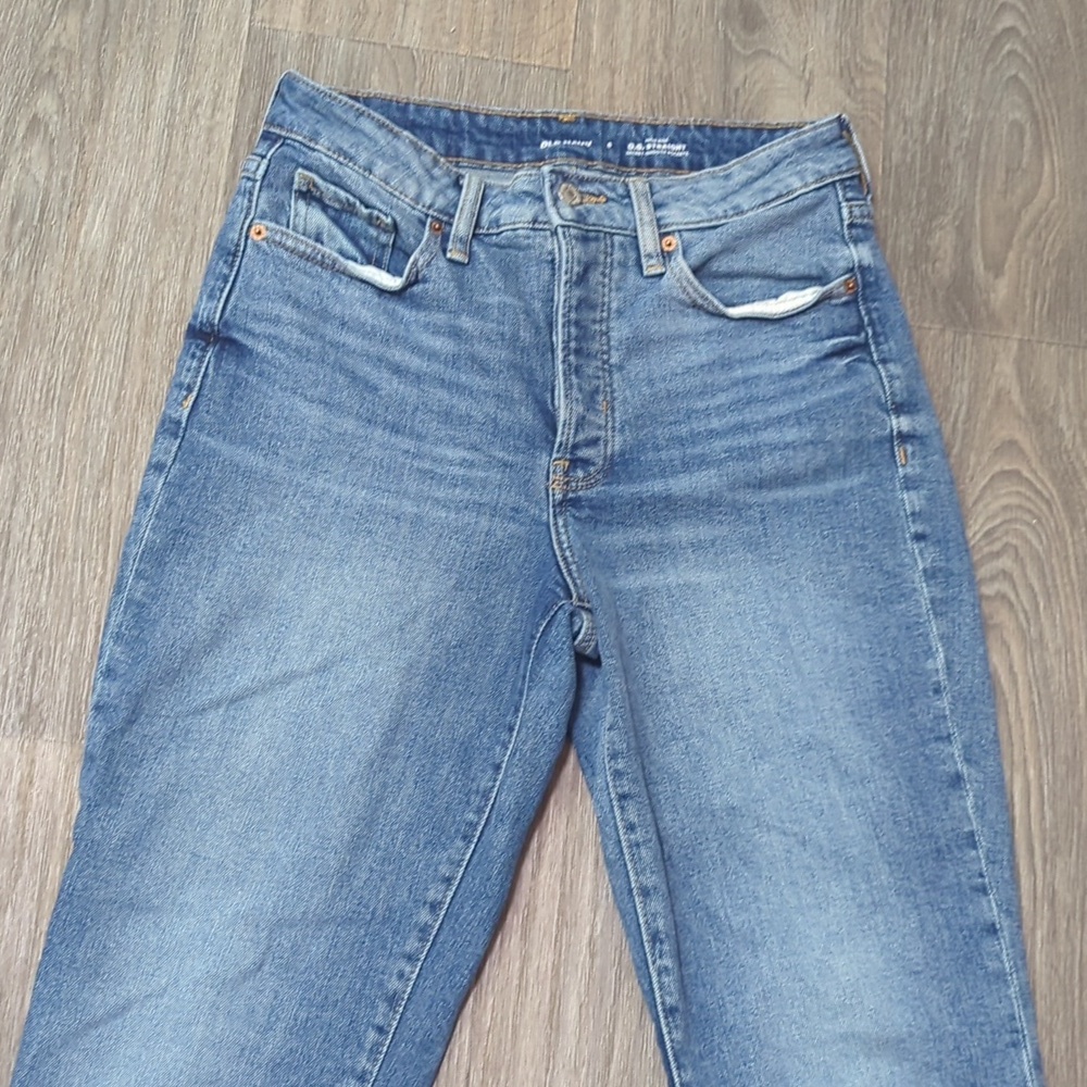 ❤️5/$25 Old Navy Mid-Wash Ankle Jeans - Picture 2 of 9
